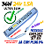 Fonte ULTRA Slim 24V 36W 1,5A 24Volts Fina Alumínio Alimentação Palito 110v 220v Para LEDs - Imagem 2