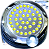 Luminária Refletor Branco Frio 35W 12V Mono Cromatica P/ Piscinas Lagos IP68 125mm Rosca Pressão 1/2 3/4 16mm 21mm 25mm A Prova D’água IP68 - Imagem 1