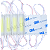Módulo LED COB 50x16mm 1,5W 12V Branco Frio 6500K 6-LEDs 180º IP67 12Volts P/ Letras Caixas - Imagem 3