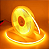 Fita LED COB 360LEDs 12V Amarelo Âmbar 12W /MT IP20 Alto Brilho P/ Perfil Sanca 12Volts - Imagem 1