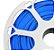 Mangueira 5X11 Neon LED 12V 50MTS 5X11mm AZUL ROYAL 10w/mt Flexível 12volts - Imagem 4