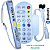 KIT 5MTS Fita LED RGBW+WW 24V Analógica 180LEDs 19W /MT IP20 + Fonte SLIM 24Volts + CONTROLADOR BLUETOOTH APP Alto Brilho P/ Perfil Sanca 24Volts - Imagem 3
