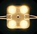 Módulo LED 7030 2W 4-LEDs COREANO IP68 Branco Quente 3000k Premium 12V Com Lente 180º Injetado P/ Letras Caixas Caixas - 03 ANOS DE GARANTIA 4LED - Imagem 6
