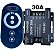 DIMMER TOUCH Screen 360W 30A 12V 24V Controladora Comando Analógico P/ Fita LEDs de Cor única - Imagem 1
