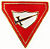 PRENDEDOR TRIANGULO D3 - METAL - 3 ANEIS - Imagem 1