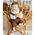 Cadeira Flor Infantil de Vime - Imagem 2
