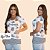 BATA COM BOLSO/SCRUB PROFISSÃO PROFESSORA VARIADA BARRA PRETA - Imagem 2