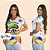 BATA COM BOLSO/SCRUB PROFISSÃO EDUCAÇÃO INFANTIL ARVORE TINTAS - Imagem 1