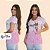 BATA COM BOLSO/SCRUB PROFISSÃO EDUCAÇÃO INFANTIL MINNIE ONÇA DEGRADE - Imagem 1