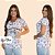 BATA COM BOLSO/SCRUB PROFISSÃO ENFERMAGEM BONECOS FUNDO VARIADO - Imagem 1