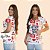 BATA COM BOLSO/SCRUB PROFISSÃO ENFERMAGEM VARIADA FUNDO VERMELHO - Imagem 1