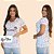 BATA COM BOLSO/SCRUB PROFISSÃO ENFERMAGEM FUNDO DE ESTETOSCÓPIO COLORIDO - Imagem 1