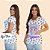 BATA COM BOLSO/SCRUB PROFISSÃO ENFERMAGEM BONECA FUNDO VARIADO 2 - Imagem 1