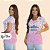 BATA COM BOLSO/SCRUB PROFISSÃO COZINHEIRA FUNDO ONÇA DEGRADÊ ROSA PANELA CENTRAL - Imagem 1