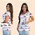 BATA COM BOLSO/SCRUB PROFISSÃO CUIDADORA DE IDOSOS FUNDO BATIMENTOS E CORAÇÃO VERMELHO - Imagem 1