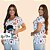 BATA COM BOLSO/SCRUB PROFISSÃO CUIDADORA DE IDOSOS VARIADA - Imagem 1
