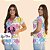 BATA COM BOLSO/SCRUB PROFISSÃO MANICURE FUNDO VARIADO - Imagem 1