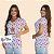 BATA COM BOLSO/SCRUB PROFISSÃO MANICURE MÃOS FUNDO VARIADO - Imagem 1