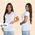 BATA COM BOLSO/SCRUB BRANCA LISA - Imagem 1