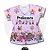 T-SHIRT PROFISSÃO PROFESSORA BARRA BONECOS FUNDO ROSA - Imagem 1