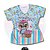 T-SHIRT PROFISSÃO PROFESSORA CORUJA BARRA COLORIDA 1 - Imagem 1