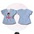 T-SHIRT PROFISSÃO PROFESSORA I LOVE AZUL - Imagem 2