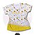 T-SHIRT PROFISSÃO PROFESSORA GIRASSOL BARRA LÁPIS AMARELO - Imagem 1