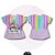 T-SHIRT PROFISSÃO EDUCAÇÃO INFANTIL CORUJA BARRA ROSA FD LISTRADO - Imagem 2