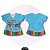 T-SHIRT PROFISSÃO EDUCAÇÃO INFANTIL FD AZUL BARRA DE LÁPIS CRIANÇAS CENTRAL - Imagem 2