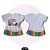 T-SHIRT PROFISSÃO EDUCAÇÃO INFANTIL FD BRANCO VARIADO BARRA LÁPIS CRIANÇAS CENTRAL - Imagem 2