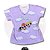 T-SHIRT PROFISSÃO EDUCAÇÃO INFANTIL MENINAS SUPER PODEROSAS FD LILÁS - Imagem 1