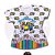 T-SHIRT PROFISSÃO EDUCAÇÃO INFANTIL TRENZINHO BARRA DE LÁPIS - Imagem 1