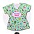 T-SHIRT PROFISSÃO EDUCAÇÃO INFANTIL VARIADA FUNDO VERDE - Imagem 1