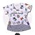 T-SHIRT PROFISSÃO EDUCAÇÃO INFANTIL VARIADA ESCOLAR BARRA ONDULADA PRETA - Imagem 1