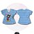 T-SHIRT PROFISSÃO EDUCAÇÃO INFANTIL MICKEY FD LISTRADO AZUL - Imagem 2
