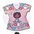 T-SHIRT PROFISSÃO ENFERMAGEM BONECA FD ROSA BARRA - Imagem 1