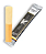 Palheta Vandoren V12 Clarinete Bb 3,5 (caixa c/ 10) - Imagem 3