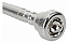 Bocal P/ Trompete 5c Standart (Prateado) - Imagem 3