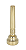 Bocal P/ Trompete 5c Standart (Laqueado) - Imagem 2