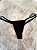 Calcinha fio dental plus size preta - Imagem 2