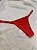 Calcinha string em microfibra vermelho tam P - Imagem 1