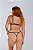 Conjunto Sexy - Todo em tule com detalhes em preto - Imagem 3