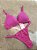 Conunto com bojo e calcinha fio com regulagem - cor rosa pink - Imagem 1