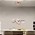 Lustre Pendente Led Design Moderno 3 Em 1 Bivolt Cor Rose - Imagem 2