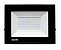 Kit 10 Refletores Slim Led Alumínio Preto 300w Branco-Frio - Imagem 4