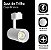 Kit 6 Spots Branco 30w Trilho Bivolt Branco Frio 6500K - Imagem 2