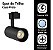 Kit 6 Spots Preto 30w Trilho Bivolt 2400lm Branco Quente - Imagem 5