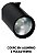 Kit Trilho Eletrificado 1M + 3 Spot 10w Bivolt Preto 6000K - Imagem 2