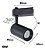 Kit Trilho Eletrificado 1M + 3 Spot 10w Bivolt Preto 6000K - Imagem 6