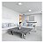 Kit 10 Painel Plafon Sobrepor 25w 29x29 Quadrado Luz 6000K - Imagem 2